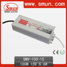 Smun Waterproof 100W 15V LED Driver with 3 Years Warranty